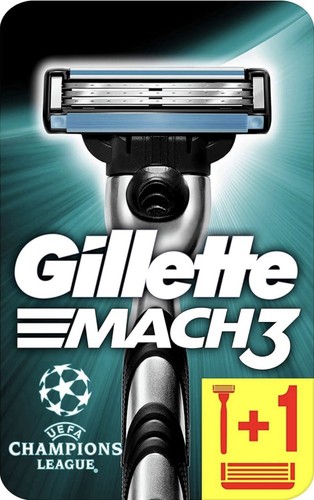 Gillette razor mach with 1 - razor,