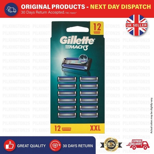 Gillette mach blades - mach, 12