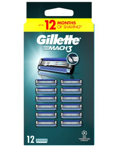Gillette mach razor blades - gillette,