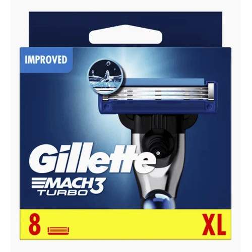 Gillette mach turbo razor - turbo,