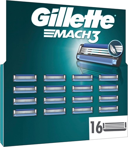 Gillette mach3 razor blades - blades, 16