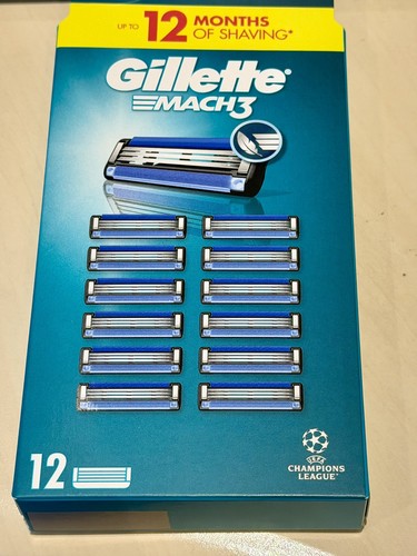 Gillette mach blades 12 - ,