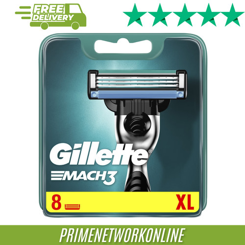 Gillette mach razor blades - blades, 8