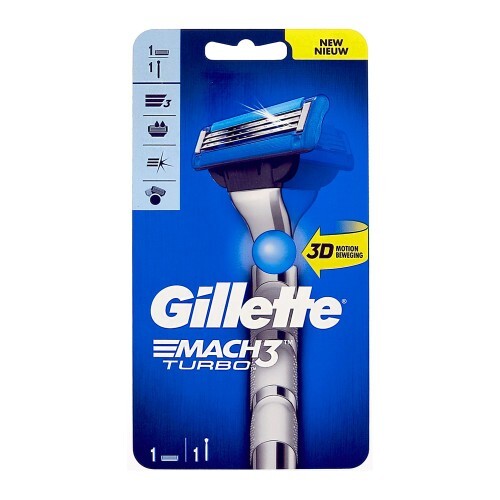 Gillette mach3 turbo razor 1 - turbo,