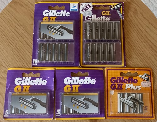 Job lot vintage - gillette, g2