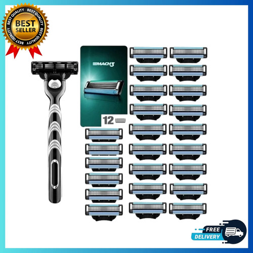24pcs mach manual razor - manual,
