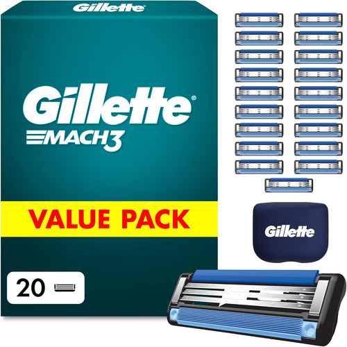 Gillette mach3 bladed - mach3,, 3-bladed